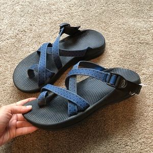 Chaco sandals blue slide on size 12.5